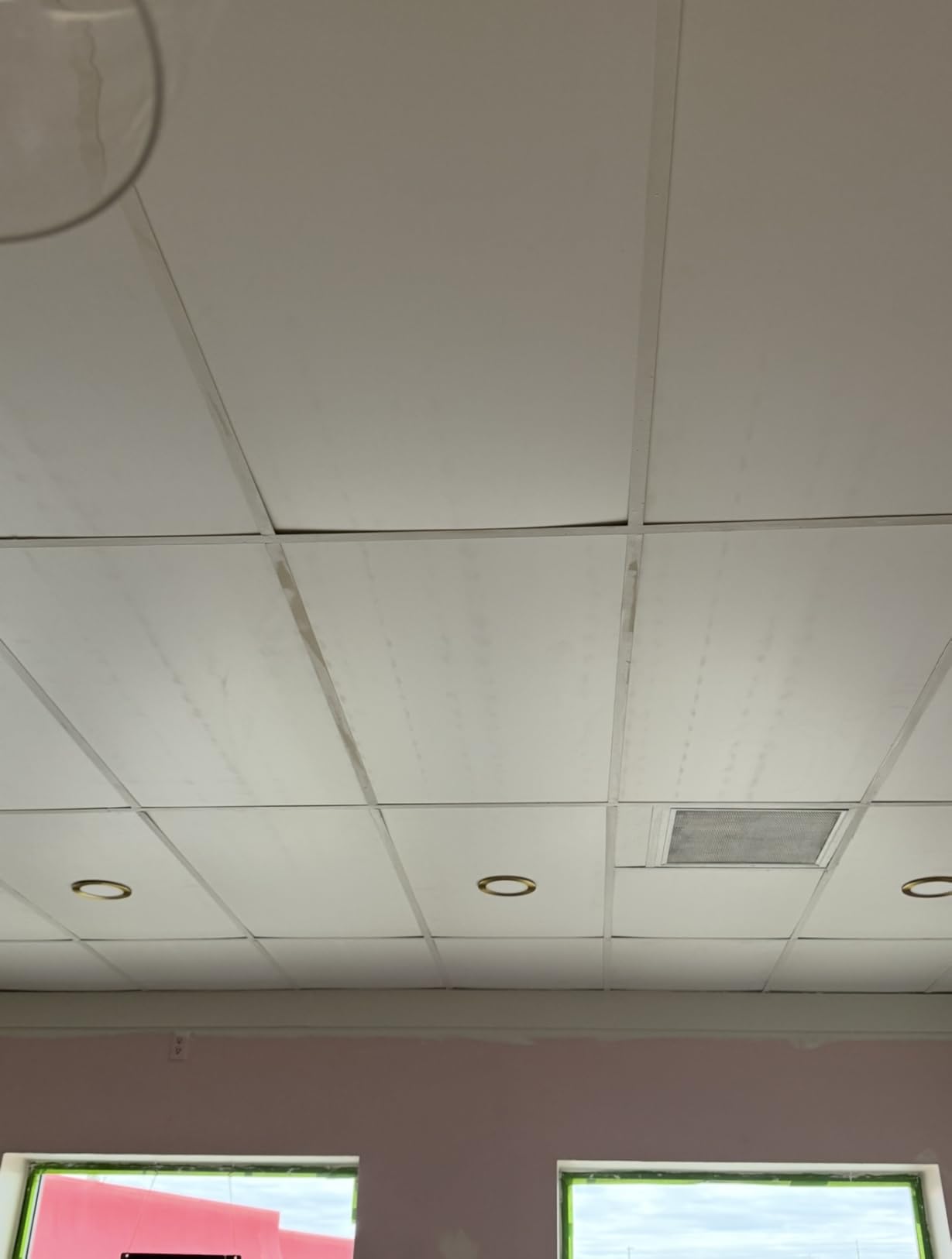STICKGOO Drop Ceiling Tiles 2ft x 4ft, White Soomth Ceiling Tile 24 x 48in, Waterproof - Fire-Rated to Prevent Breakage Cover 80 Sq. Ft, Pack of 10 PVC Tiles customer photo 2