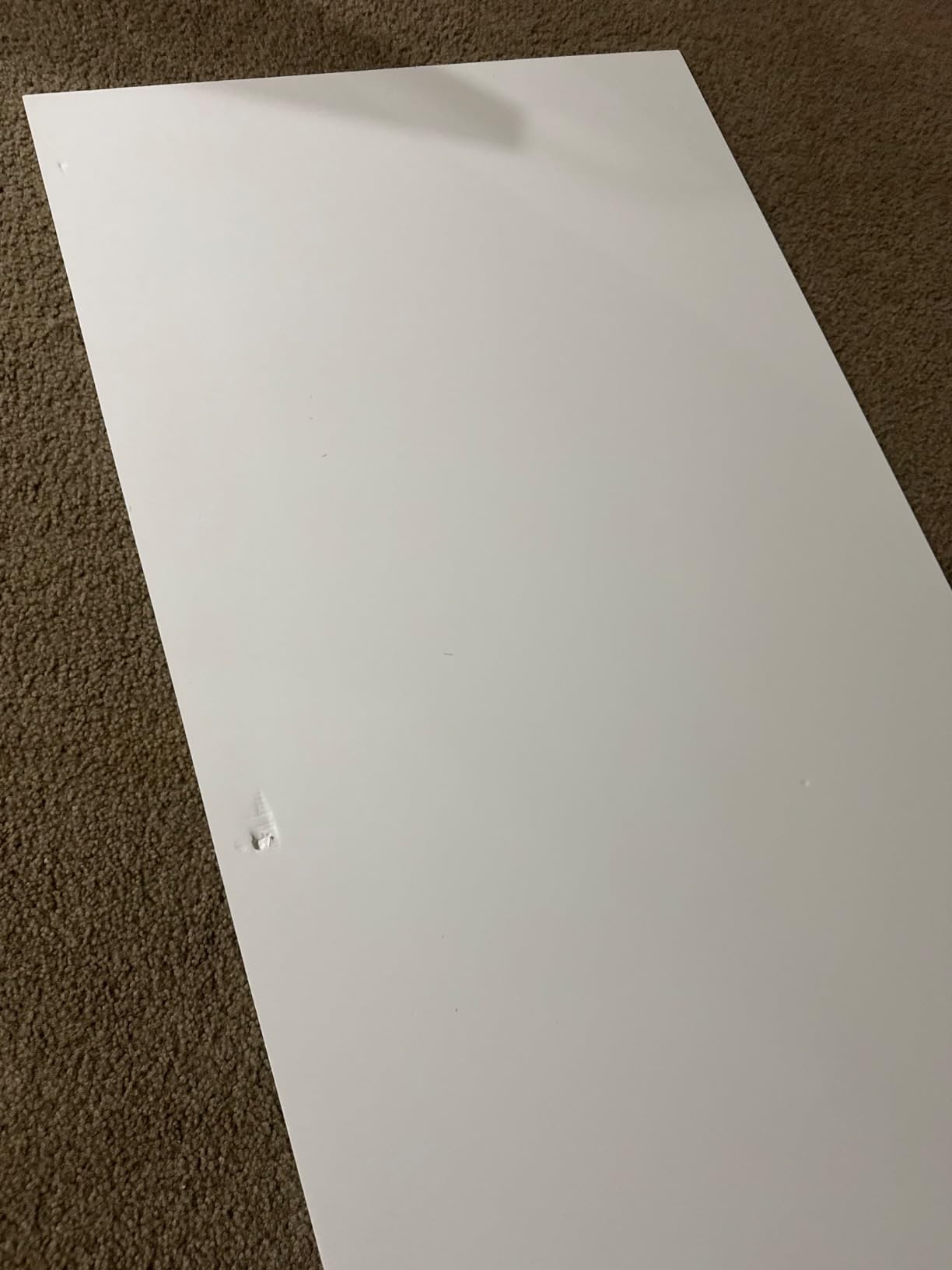 STICKGOO Smooth Drop Ceiling Tiles 2ft x 2ft, PVC Ceiling Tile 24 x 24in - Waterproof, Fire-Rated to Prevent Breakage - Package of 12 Tiles Cover 48 Sq. Ft, White customer photo 2
