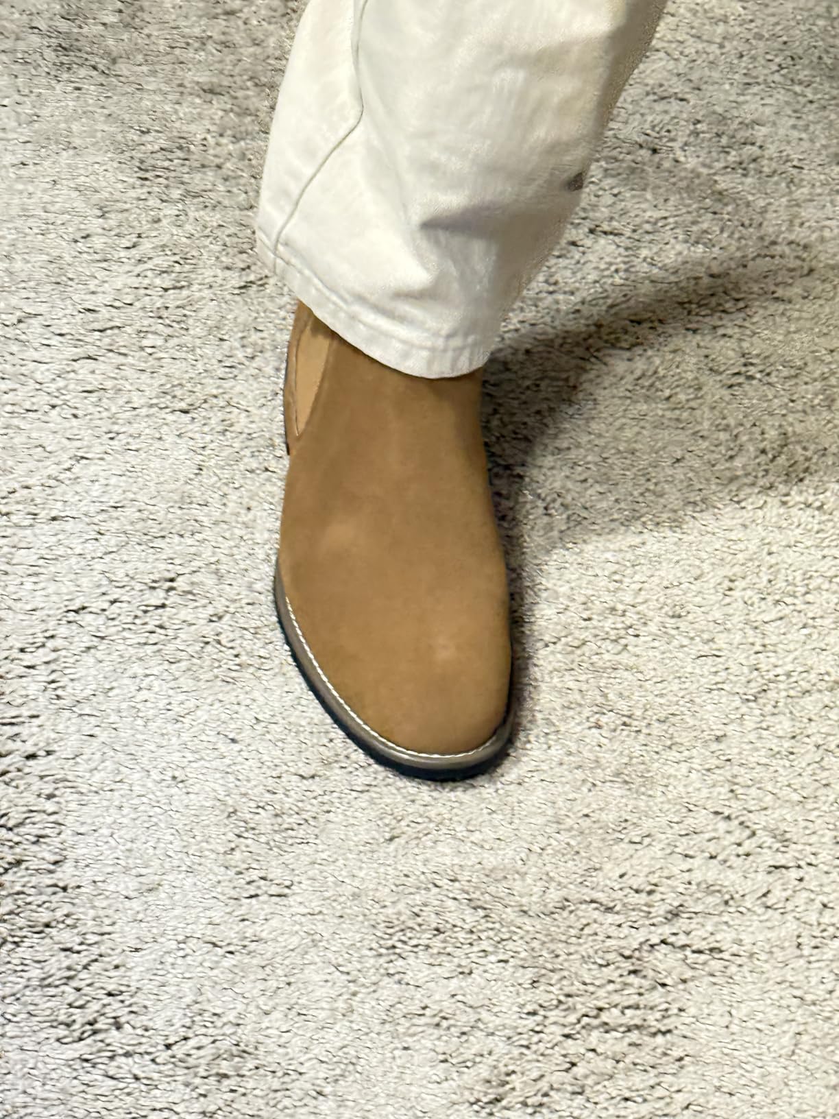 Bruno Marc Men's Classic Chelsea Ankle Dress Boots customer photo 2
