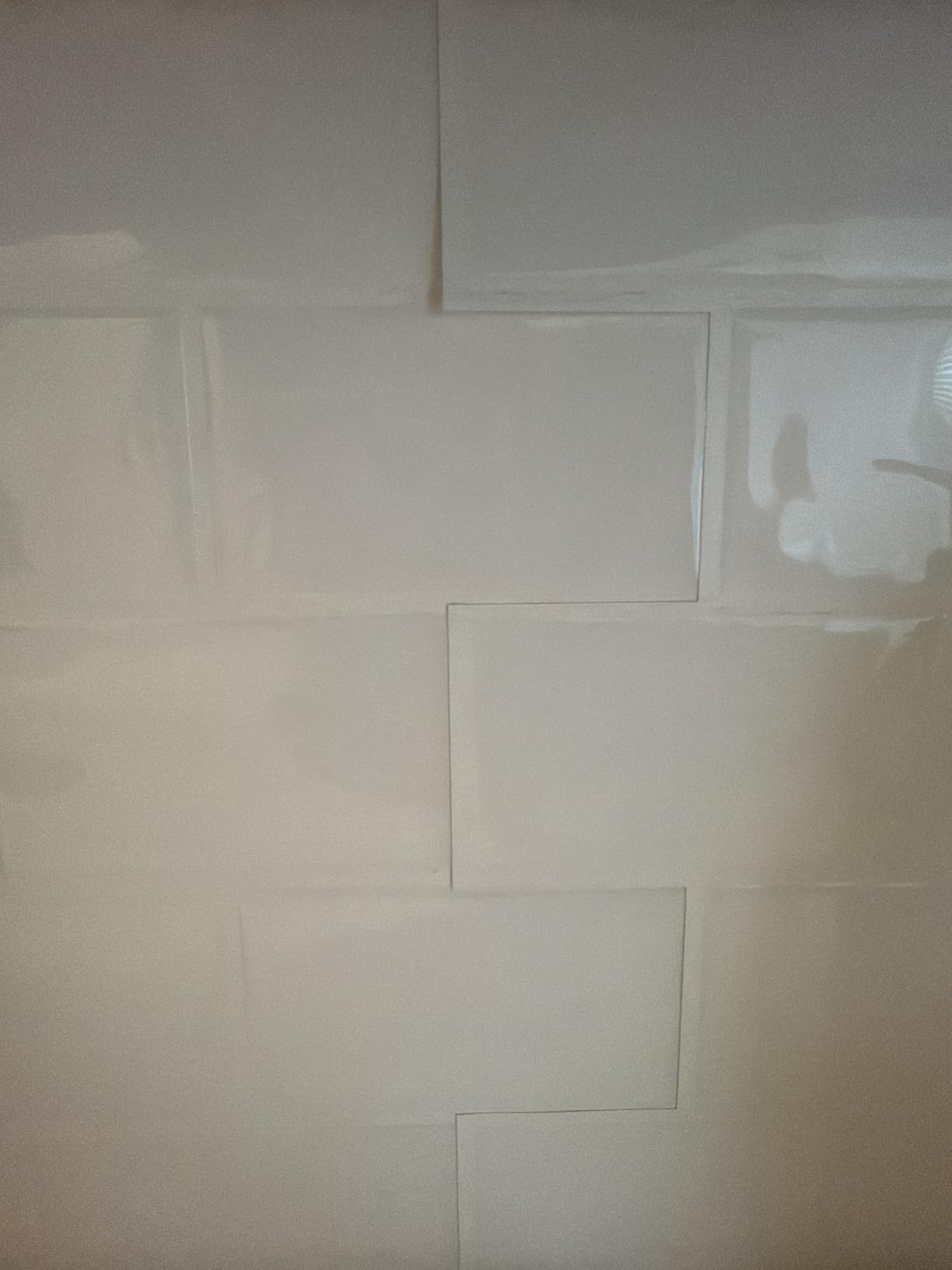 DEWOO White Peel and Stick Backsplash Subway Tile for Kitchen Wall 10-Sheet customer photo 1