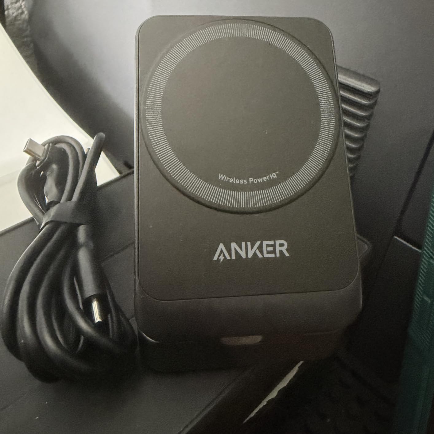 Anker MagGo 3-in-1 MagSafe-Compatible Qi2 15W Foldable Charging Station customer photo 1