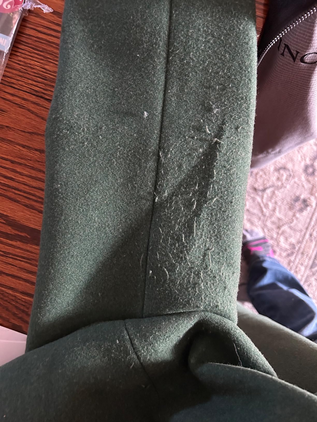 CHARTOU Women's Casual Thicken Wool Blend Stand Collar Single Breasted Pea Coat customer photo 2