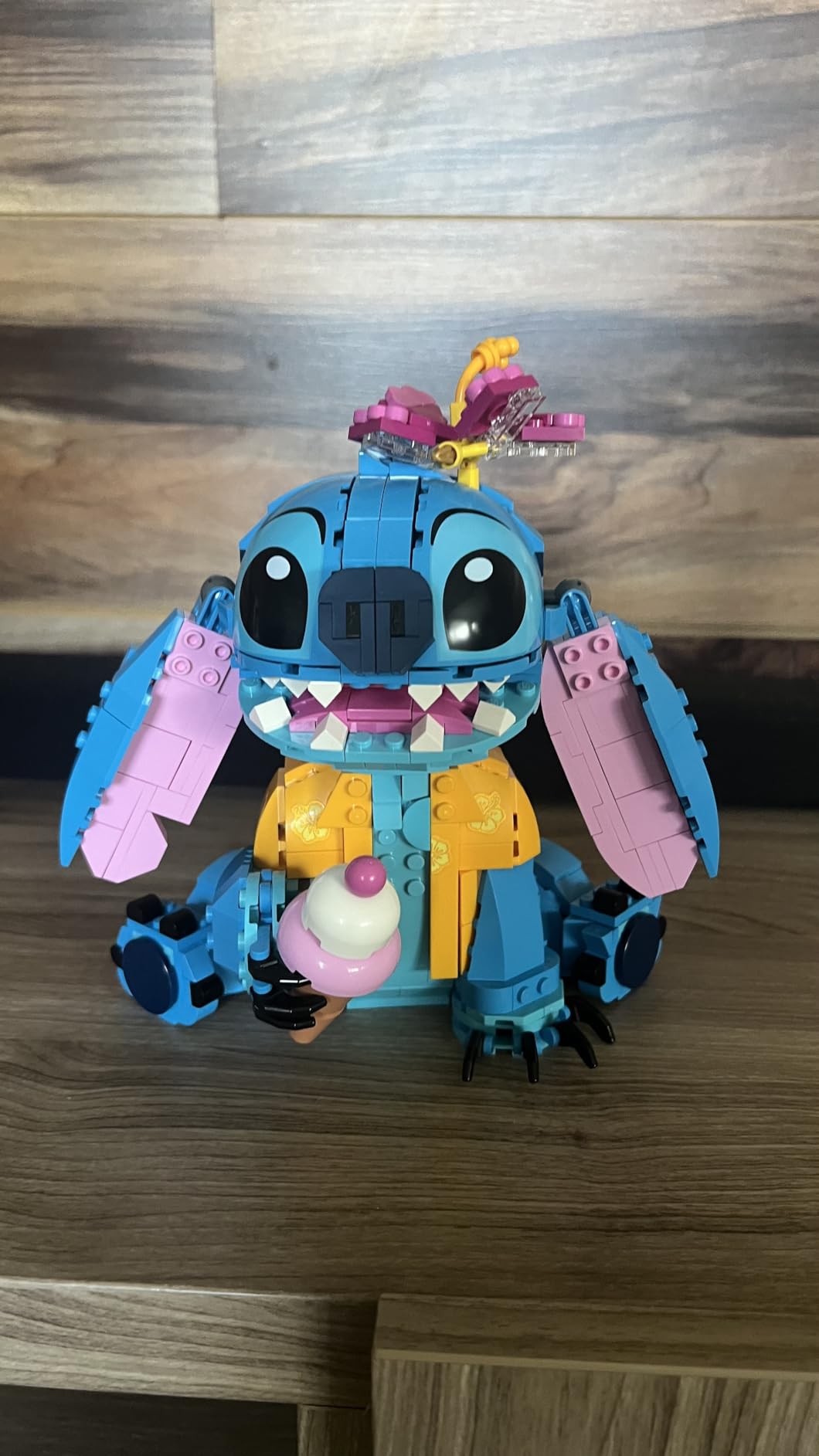 LEGO Disney Stitch Toy Building Kit, Disney Toy for 9 Year Old Kids, Buildable Figure with Ice Cream Cone, Fun Gift for Girls, Boys and Lovers of the Hit Movie Lilo and Stitch, 43249 customer photo 2