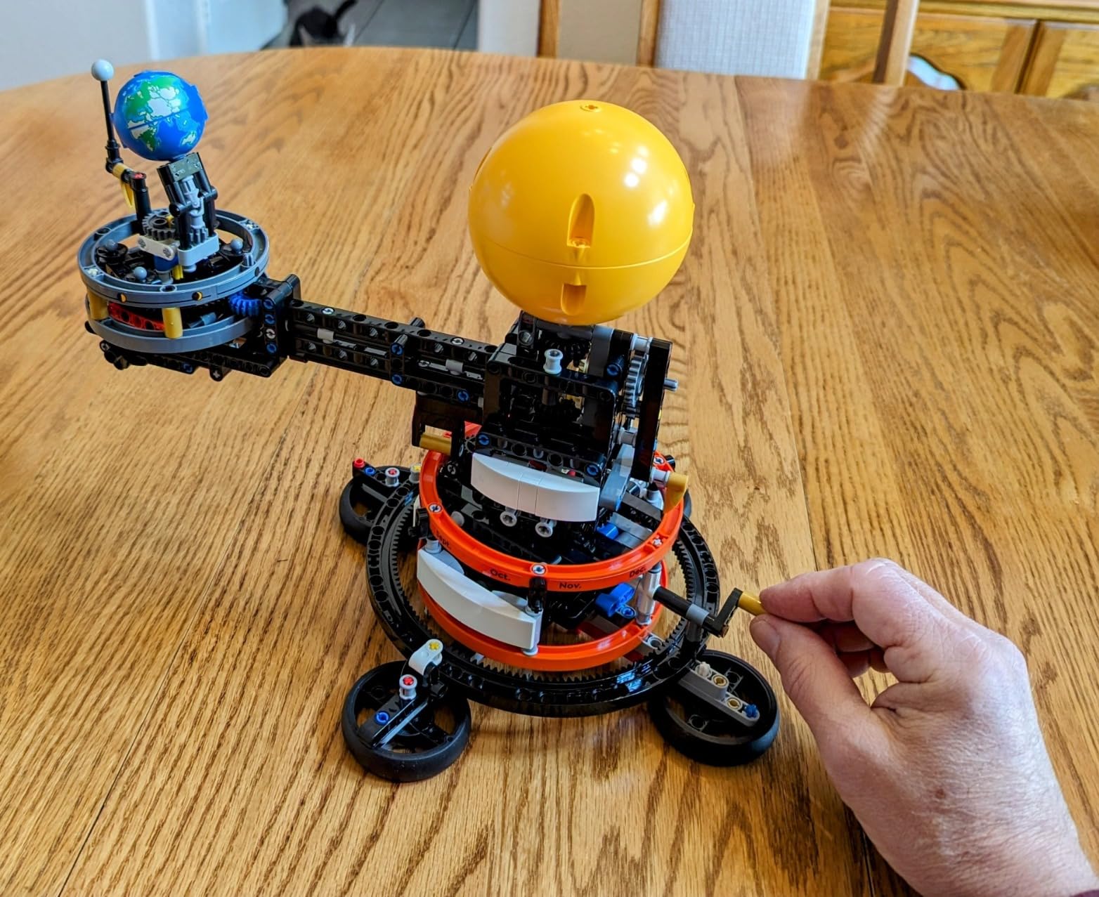 LEGO Technic Planet Earth and Moon in Orbit 42179 customer photo 2