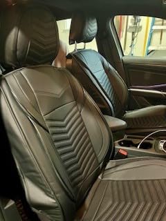 HChengkikz Nappa Leather Car Seat Covers Full Set, Black Car seat Protector 5 Seats, Waterproof Car Seat Cushion, Universal Automotive Seat Covers Fit for SUV Truck Pick-up Sedan, Front and Rear | Easy Maintenance, Airbag Compatible, Universal Fit For Most SUVs Trucks Pick-ups Sedans customer photo 2
