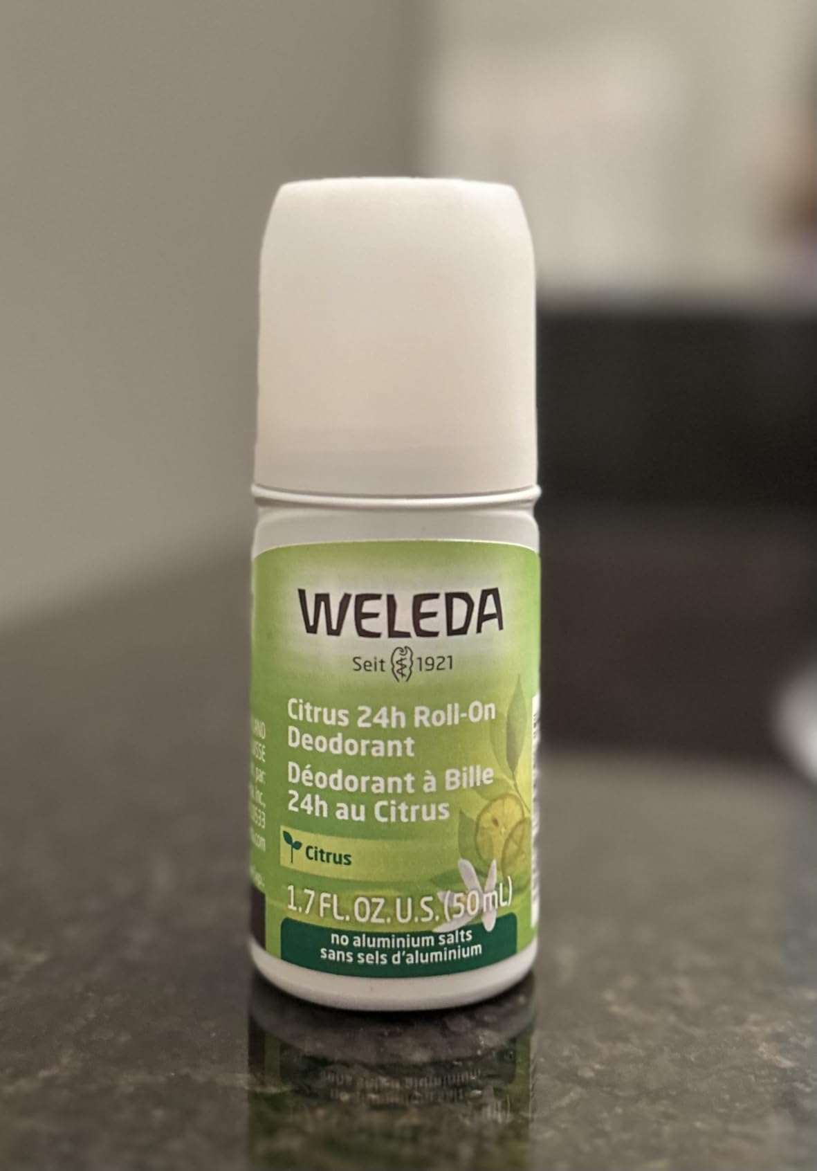 Weleda 24 Hour Roll-On Deodorant, Citrus,Yellow 1.7 Fluid Ounce (Pack of 2) customer photo 1