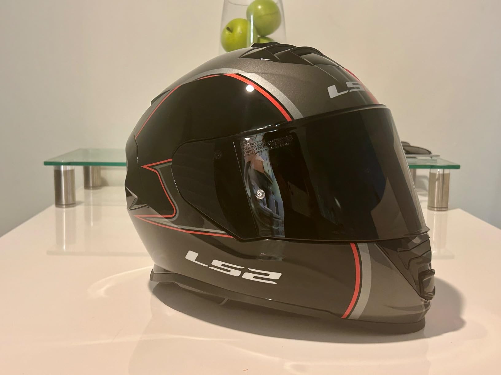 LS2 Helmets Assault Full Face Motorcycle Helmet W/ SunShield customer photo 2