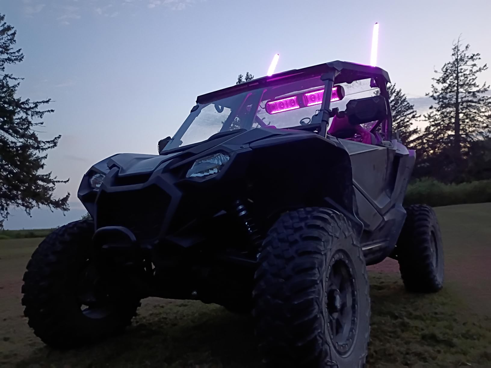KEMIMOTO UTV Sound Bar 28 Inch Compatible with Polaris RZR Can-Am X3 CFMOTO customer photo 1