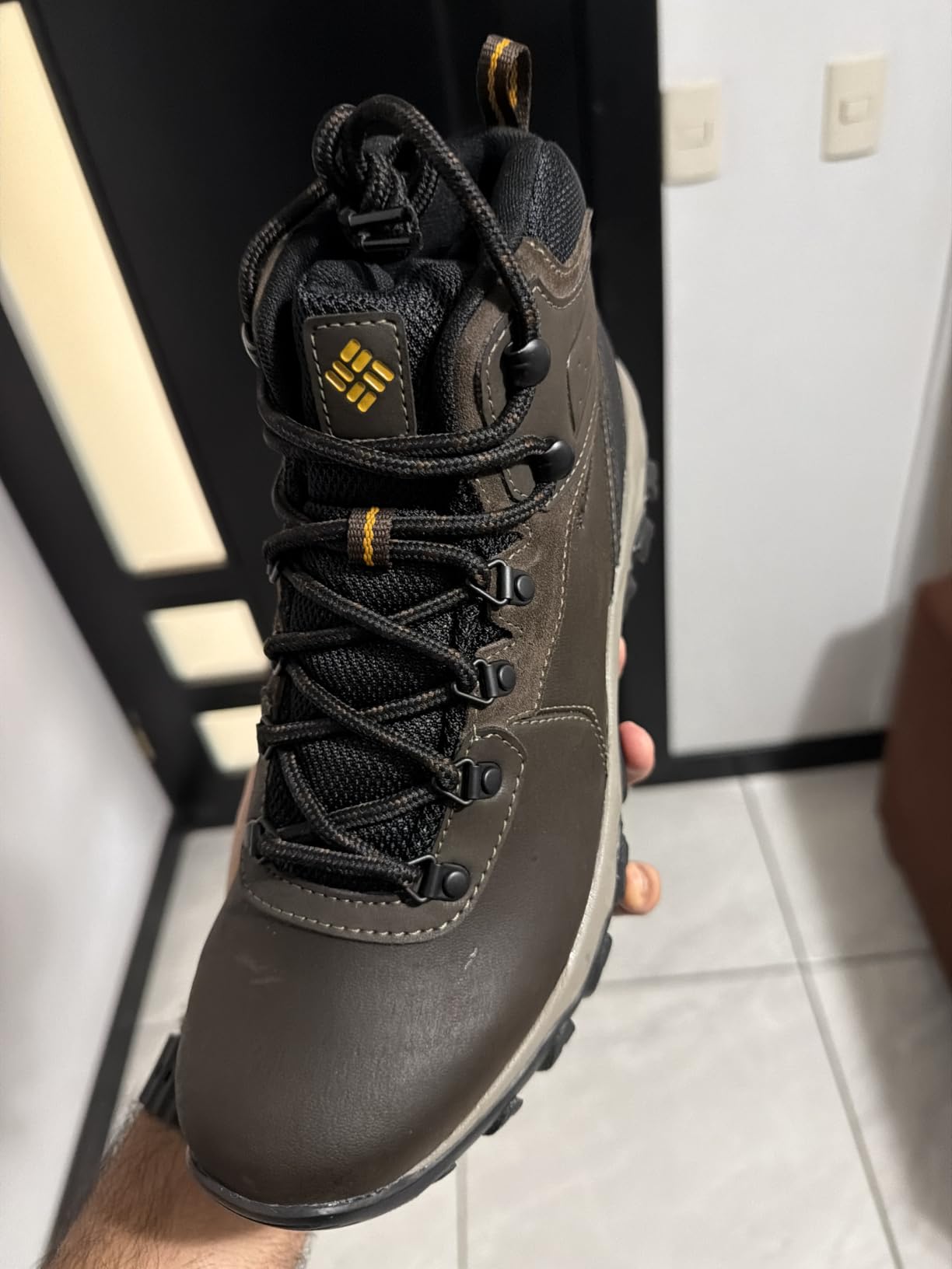 Columbia Men's Newton Ridge Plus Ii Waterproof Hiking Shoe customer photo 2