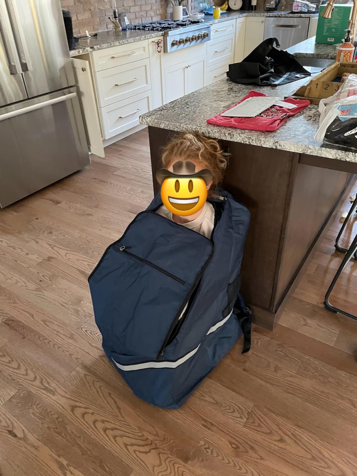 Car Seat Travel Bag,Padded Car Seats Backpack with Steel Cable Handle and Reflective Stripes, Large Durable Carseat Carrier Bag,Airport Gate Check Bag,Infant Seat Travel Bag with Shoulder Strap,Black customer photo 2