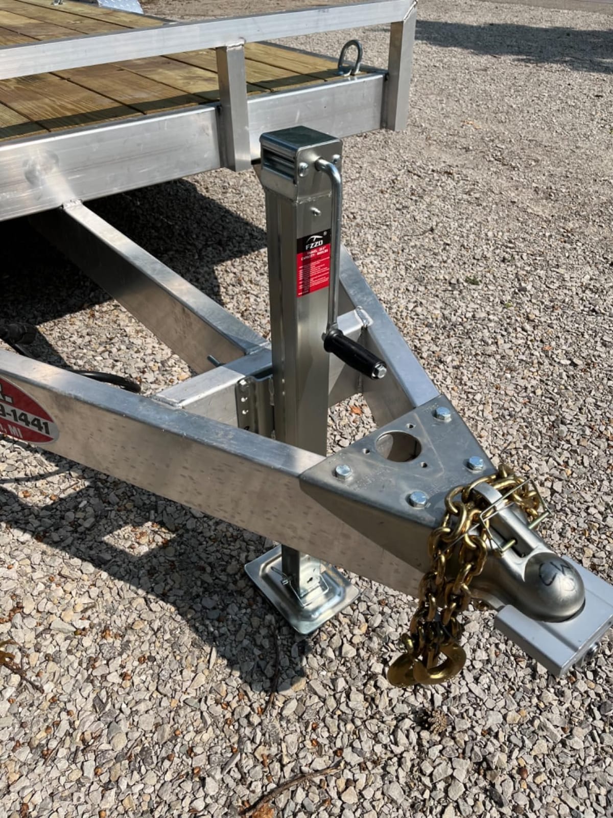 FZZD 8000 lbs Heavy Duty Trailer Jack, 28.6