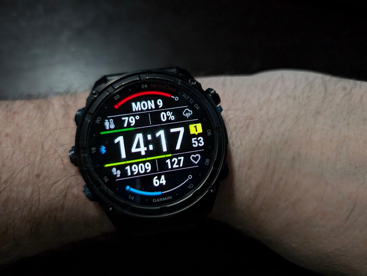 Garmin Descent™ Mk3i, Watch-Style Dive Computer, 51mm, Black | Subwave Sonar Networking, Multiple Dive Modes, Dive Focused Design, Dive Readiness Tool, Built-In Flashlight, Dive Log customer photo 2