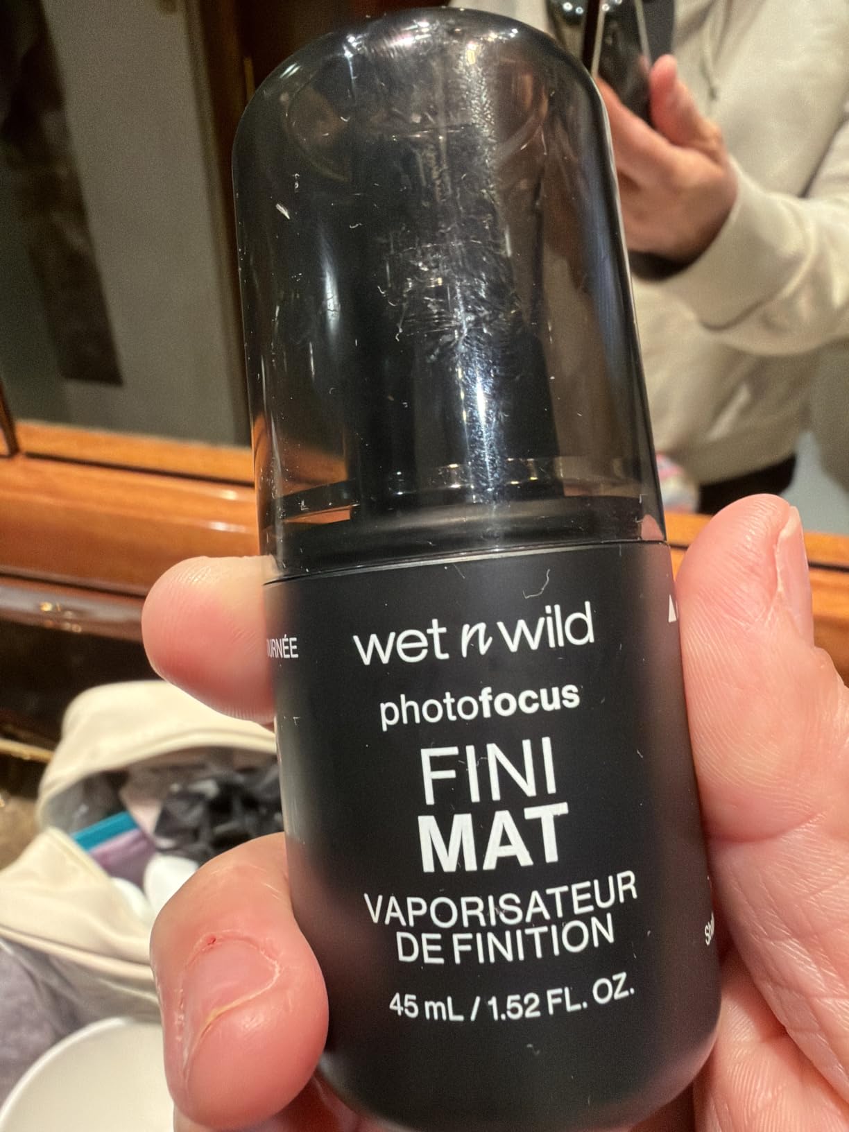 Wet n Wild Photo Focus Matte Finish Setting Mist, Matte - clear customer photo 1