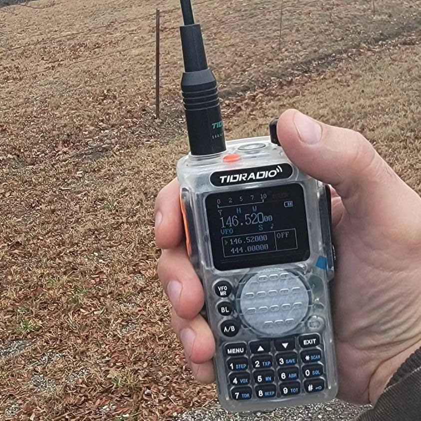 (4th Gen) TIDRADIO TD-H8 Ham Radio Handheld, 10Watt, Spectrum, SMS Texting customer photo 1