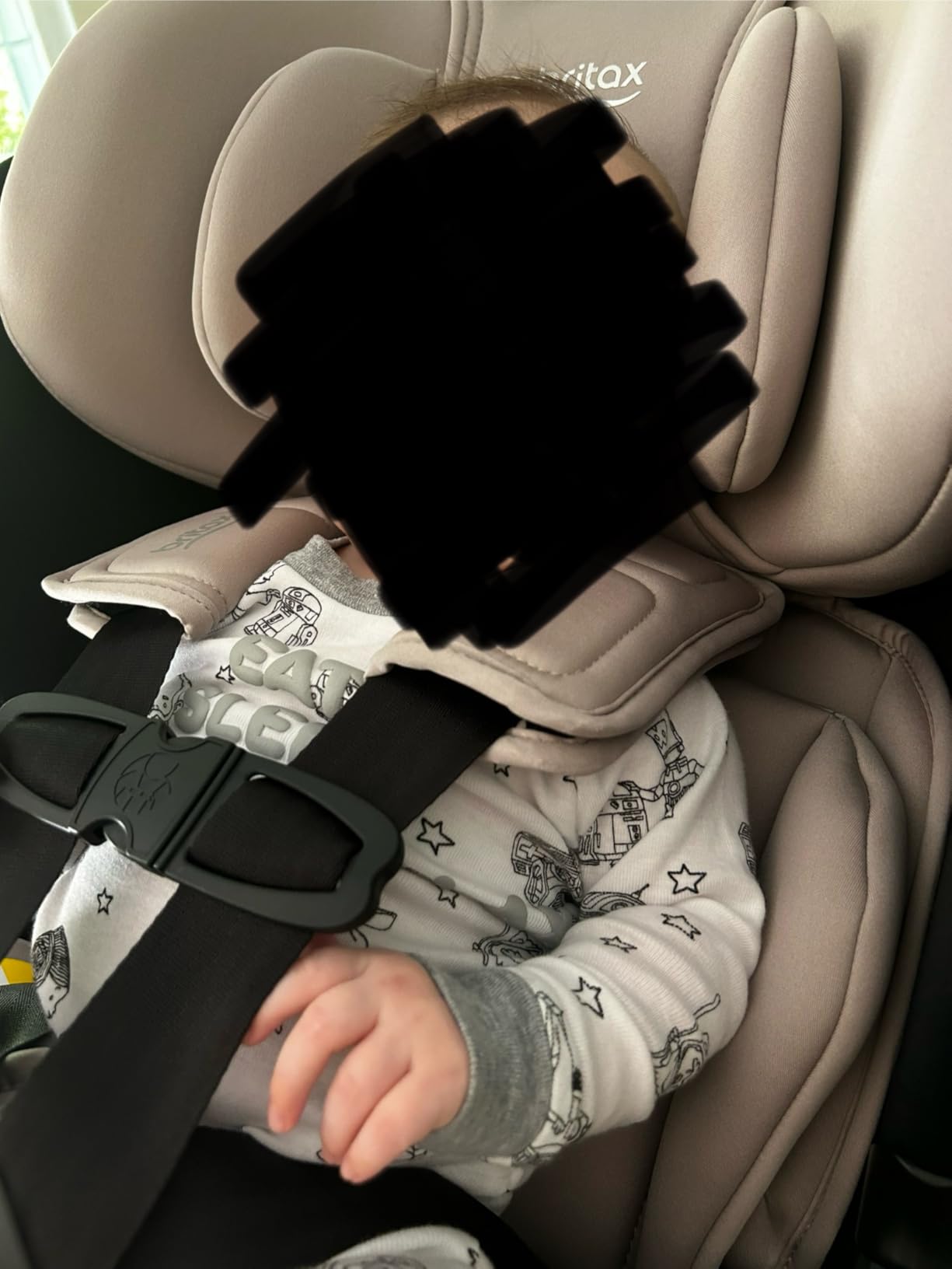 Britax Poplar S Convertible Car Seat, 2-in-1 Car Seat with Slim 17-Inch Design, ClickTight Technology, Sand Onyx customer photo 1