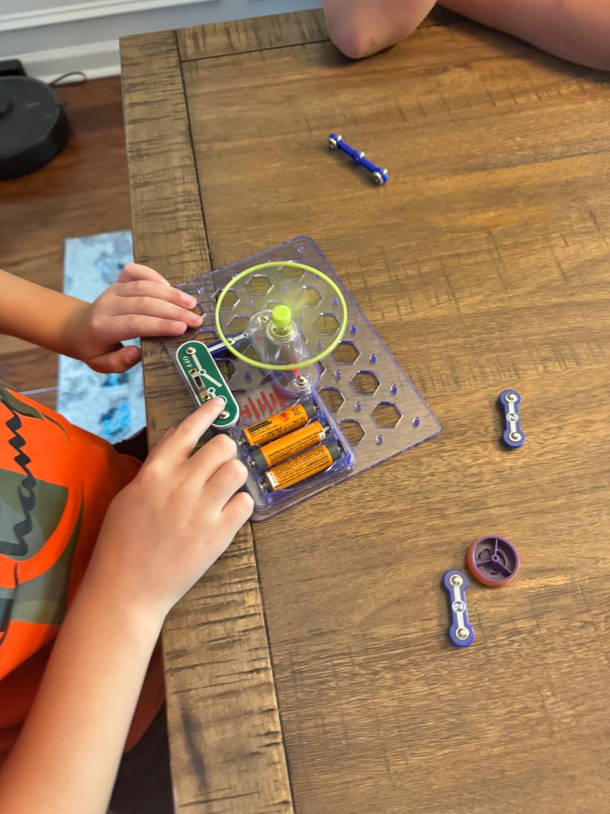 SNAP CIRCUITS Flight Deck STEM Toy, Paper Airplane Launcher, Ages 8+ customer photo 1