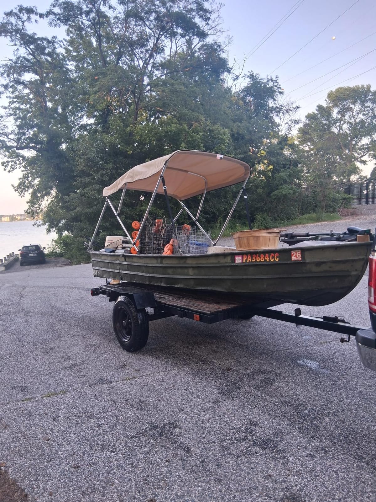 KEMIMOTO Bimini Top for Boat, Bimini Tops Cover 600D Marine Grade Canvas Boat Canopy with 6ft Length 54 in - 96 in Width 46 in Height, Includes Mounting Hardware, Straps Rear Support Poles customer photo 1