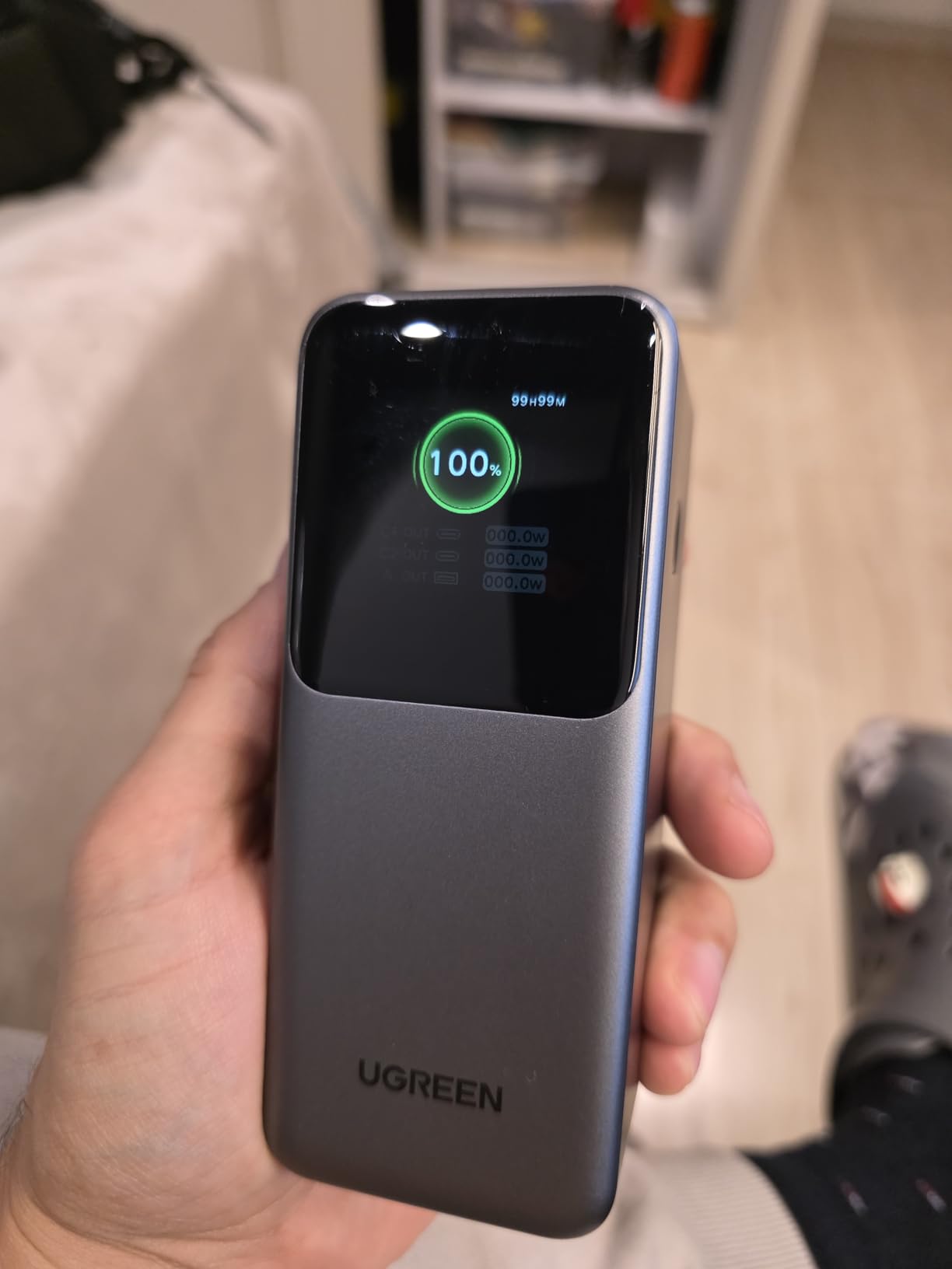 UGREEN Nexode 20000mAh 130W Portable PD Power Bank for MacBook Pro 16 customer photo 2