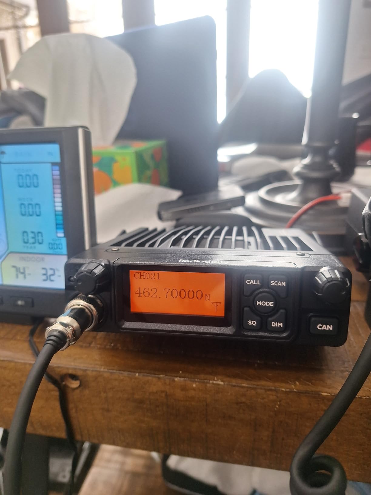 Radioddity DB40-G GMRS Mobile Radio 40W, Dual Display, 199 Channels customer photo 2