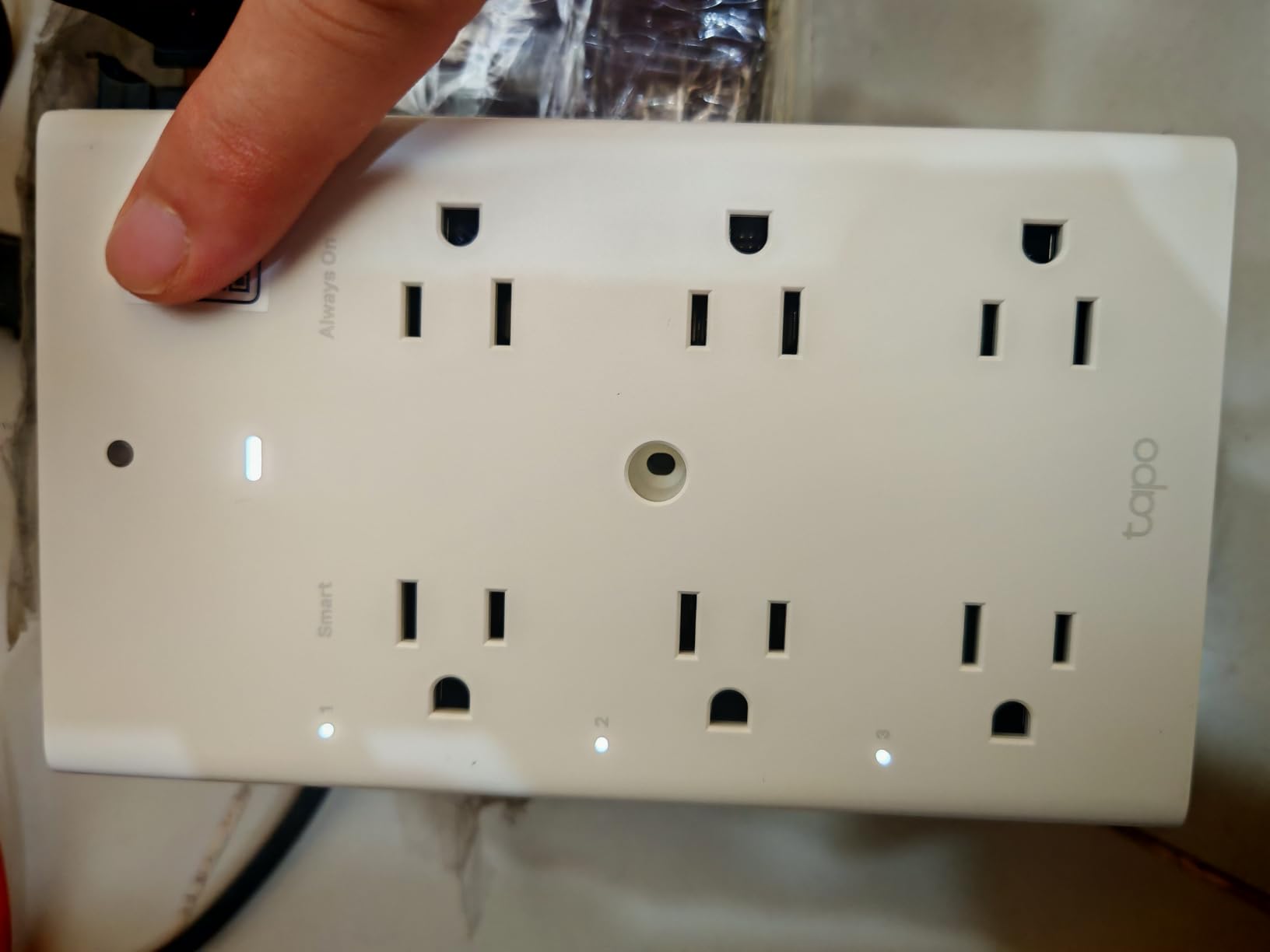 Tapo Smart Plug Outlet Extender, P306, 3 Individual Smart Outlets customer photo 1