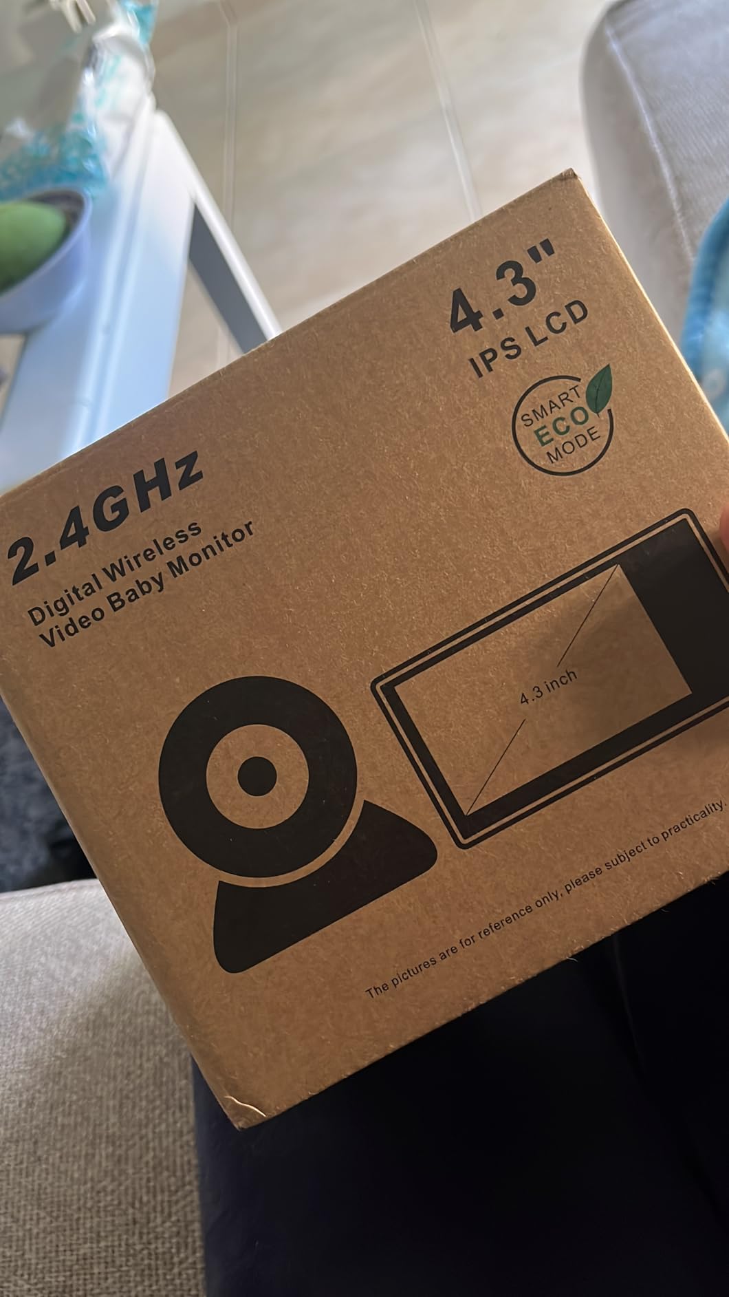 HelloBaby 4.3'' Video Baby Monitor No WiFi, 30 Hours Battery customer photo 2