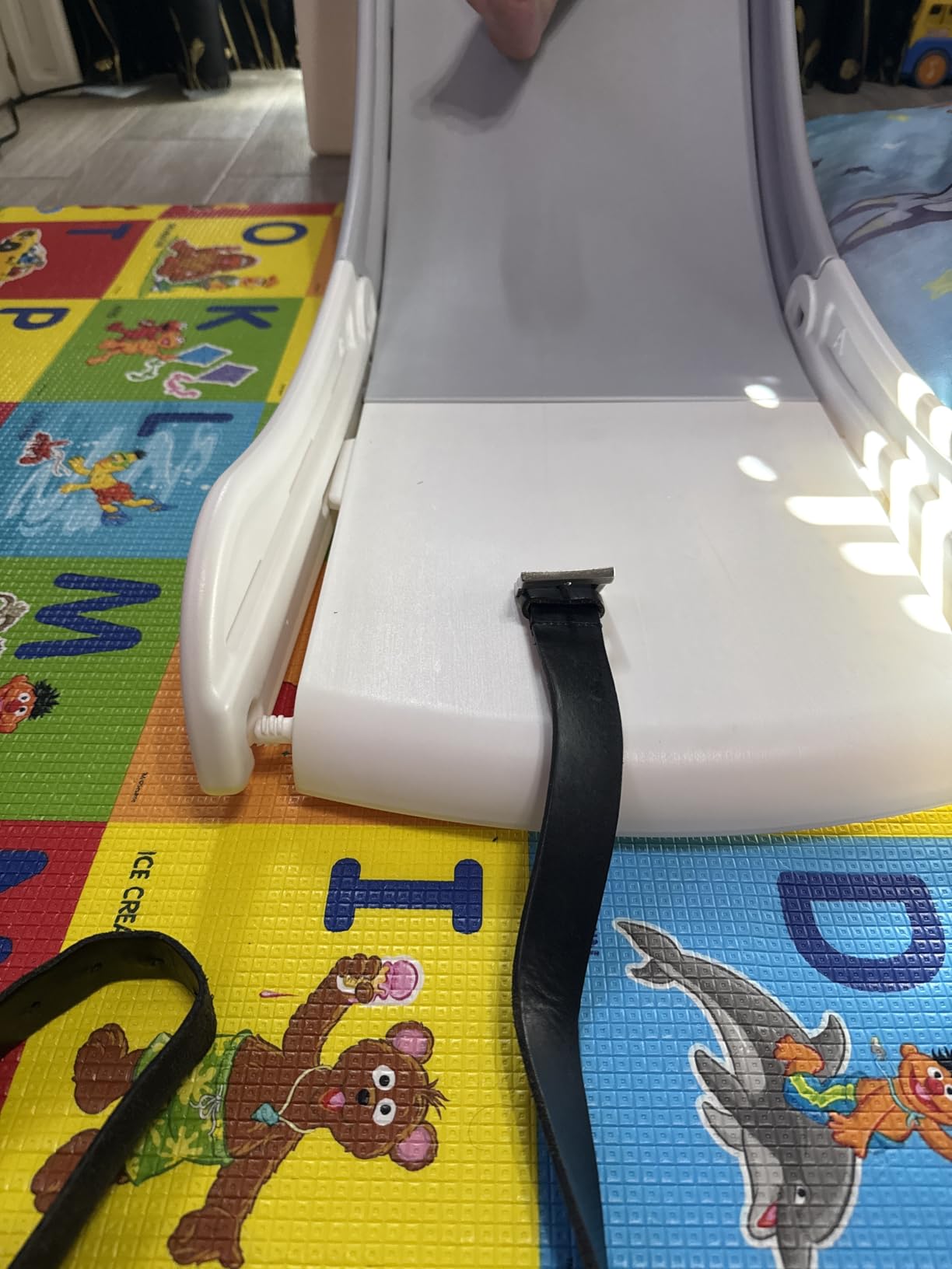 Babytronic Toddler Slide Playset, 10-in-1 Indoor Playground for Kids 1-3 customer photo 2