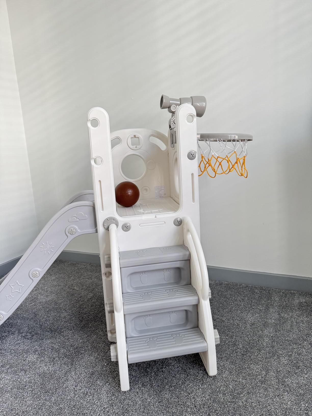 Babytronic 6-in-1 Toddler Slide for Kids 1-3, Baby Indoor Climber Playset customer photo 1