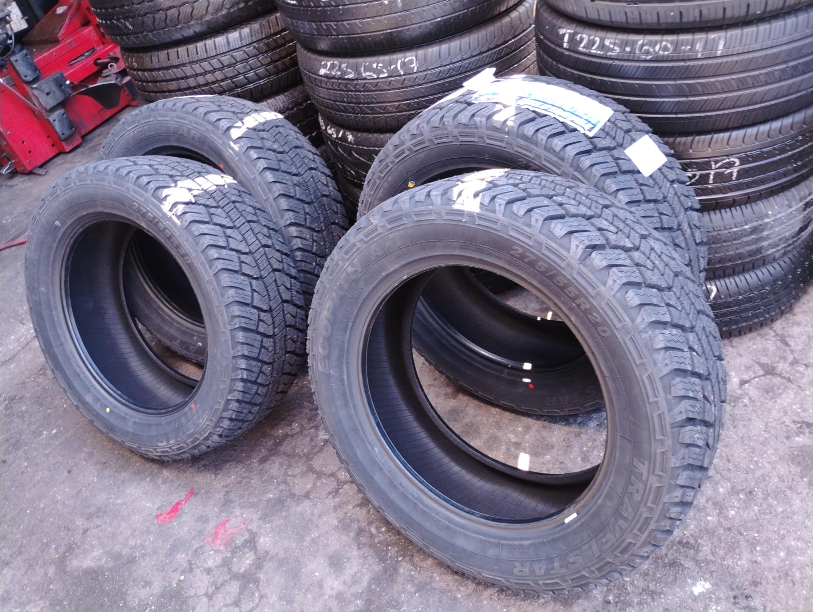 Set of 4 Travelstar Ecopath AT LT265/75R16 10 Ply 123/120S Light Truck Tire customer photo 1