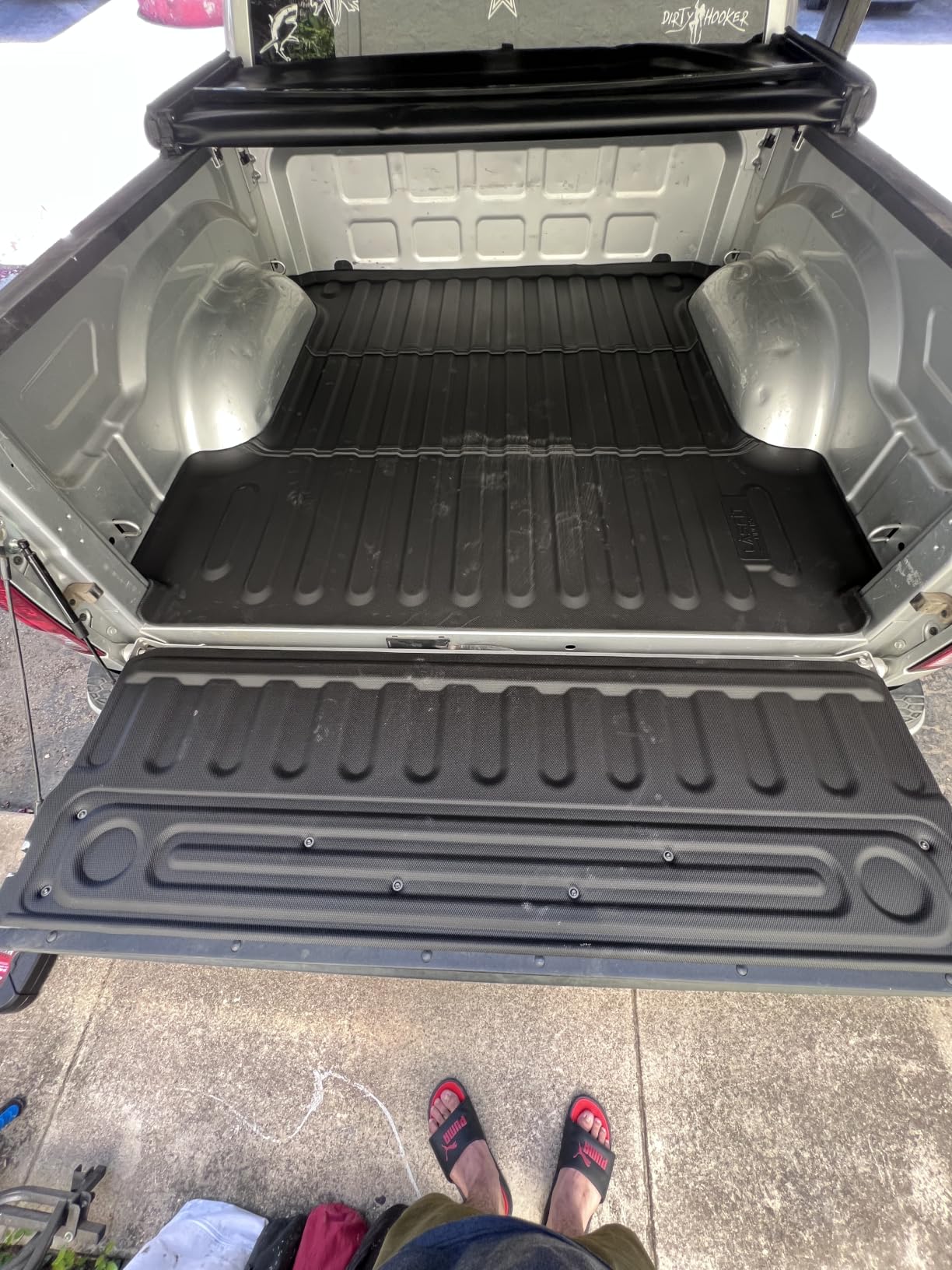 LASFIT 5.7FT Truck Bed Mat for RAM 1500 2019-2026/RHO 2025-2026 67.4inches customer photo 2