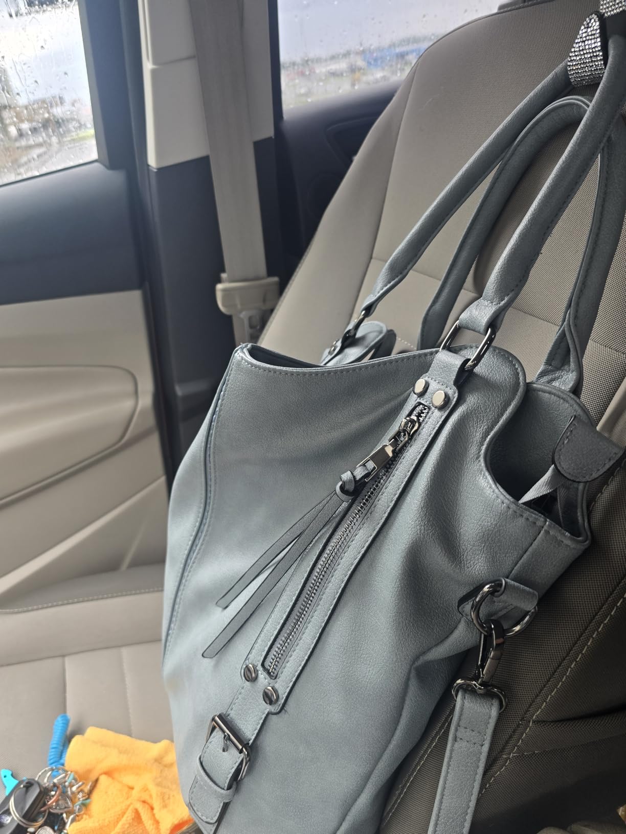 Tote Bag for Women PU Leather Shoulder Bags Fashion Hobo Bags Large Purse and Handbags with Adjustable Shoulder Strap customer photo 1