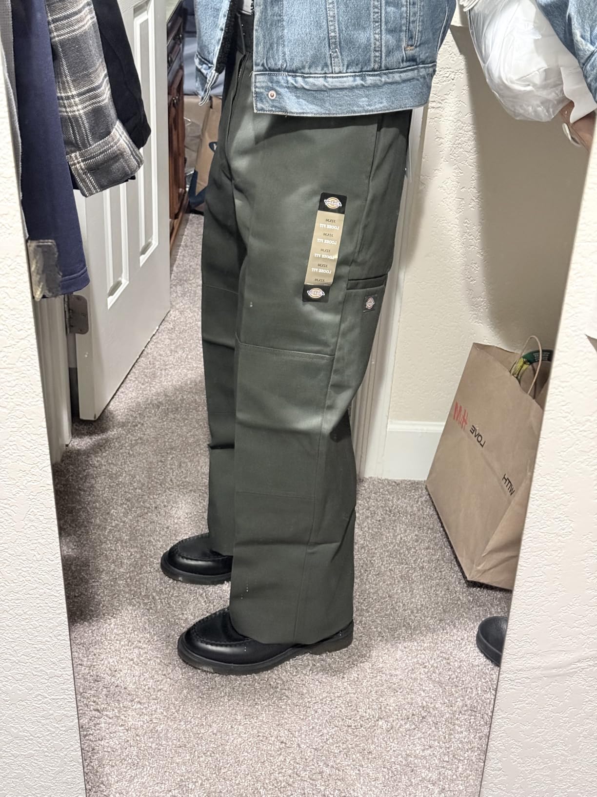 Dickies Mens Loose Fit Double Knee Work Pants customer photo 2