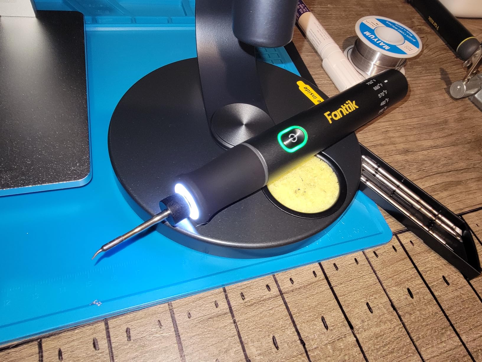 Fanttik T1 Max Soldering Iron Kit, Cordless Soldering Iron customer photo 2