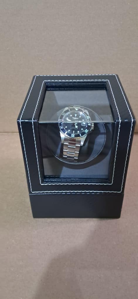 Watch Winder for Automatic Watches: Automatic Single Watch Winder Box customer photo 2