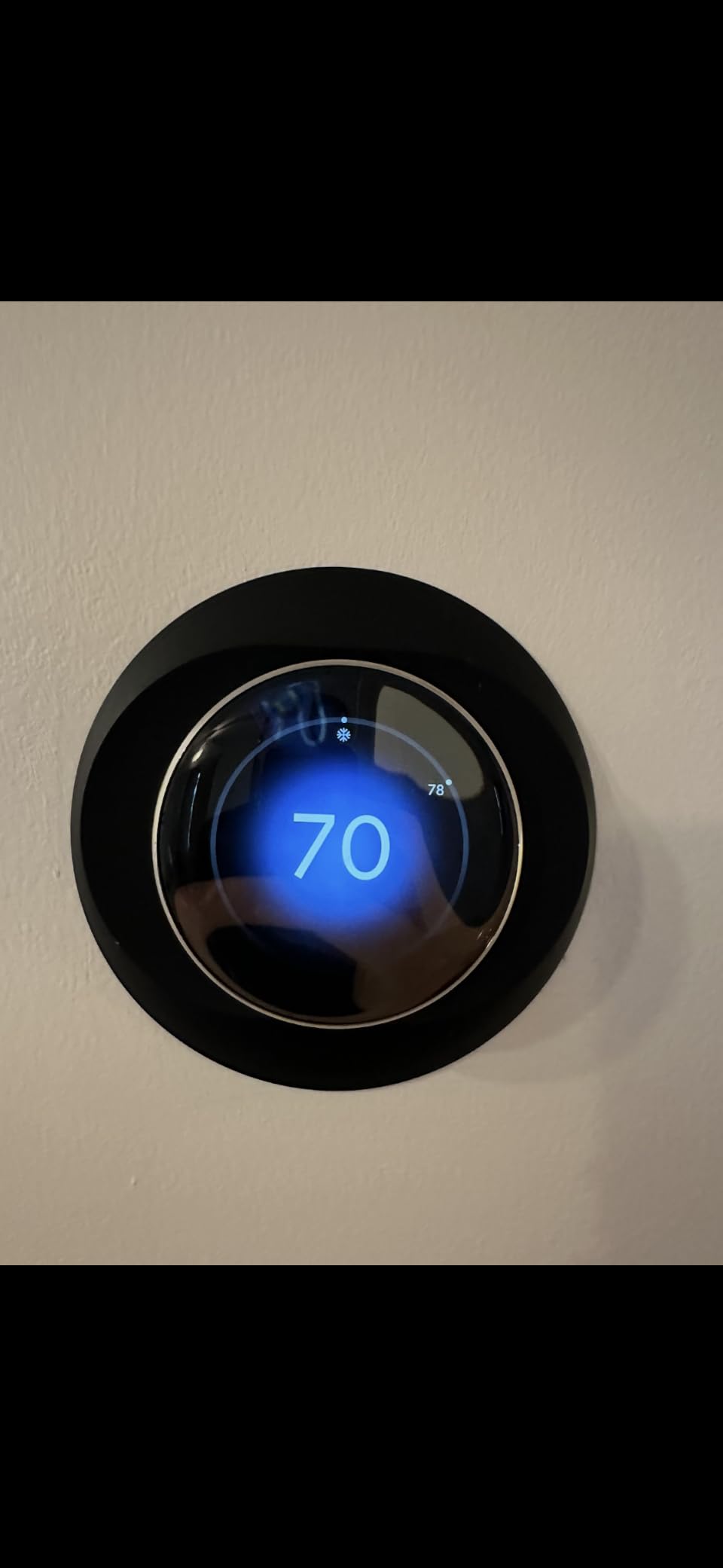Google Nest Learning Thermostat (4th gen) + Nest Temperature Sensor (2nd gen) - Obsidian customer photo 2