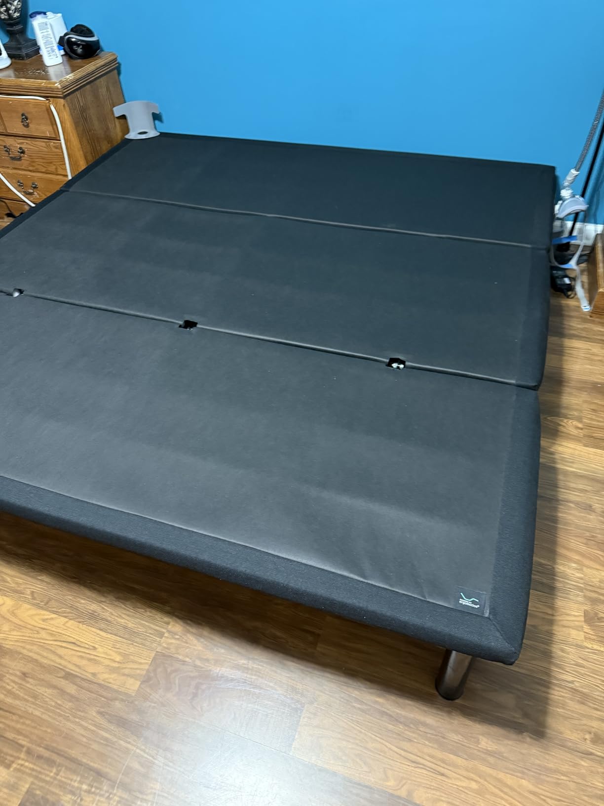 Adjustable Bed Frame Full Size with Wireless Remote, Head Foot Incline, USB, Underbed Light - Heavy Duty Platform, Zero Gravity Bedframe customer photo 1
