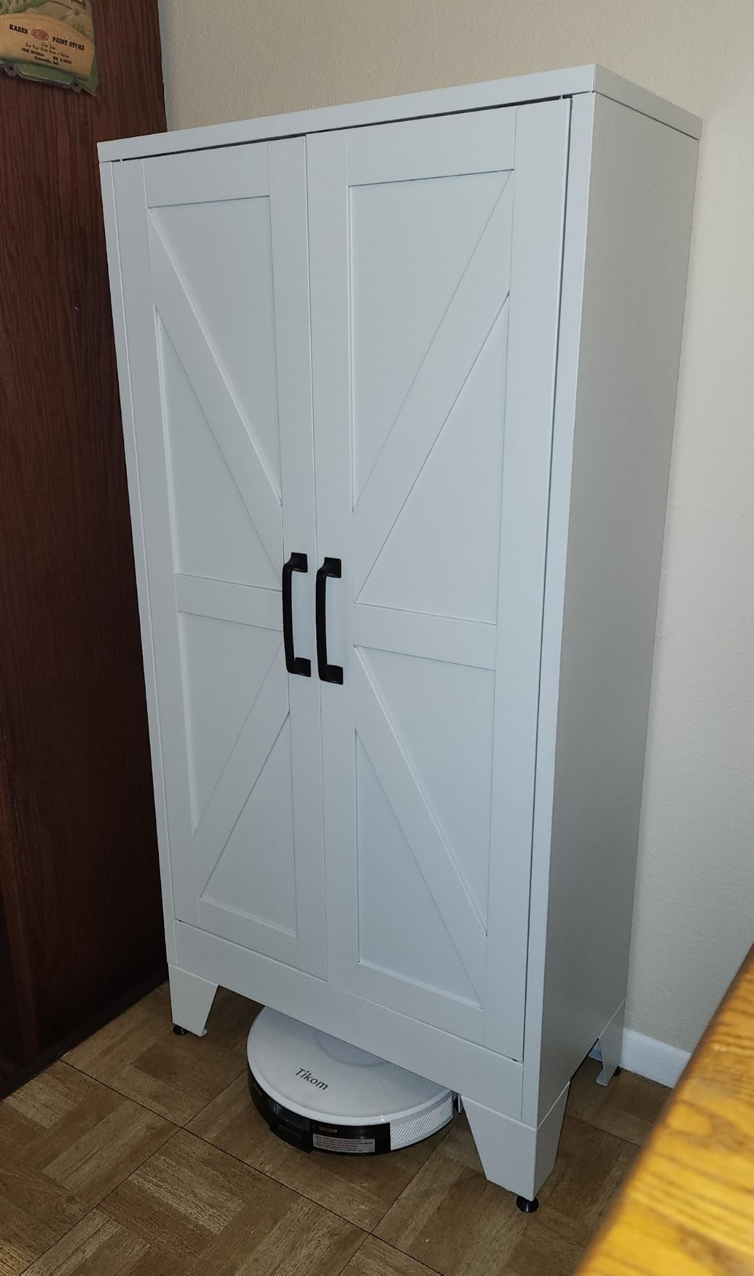 White Kitchen Pantry Storage Cabinets Food Storage Kitchen Cupboard 61