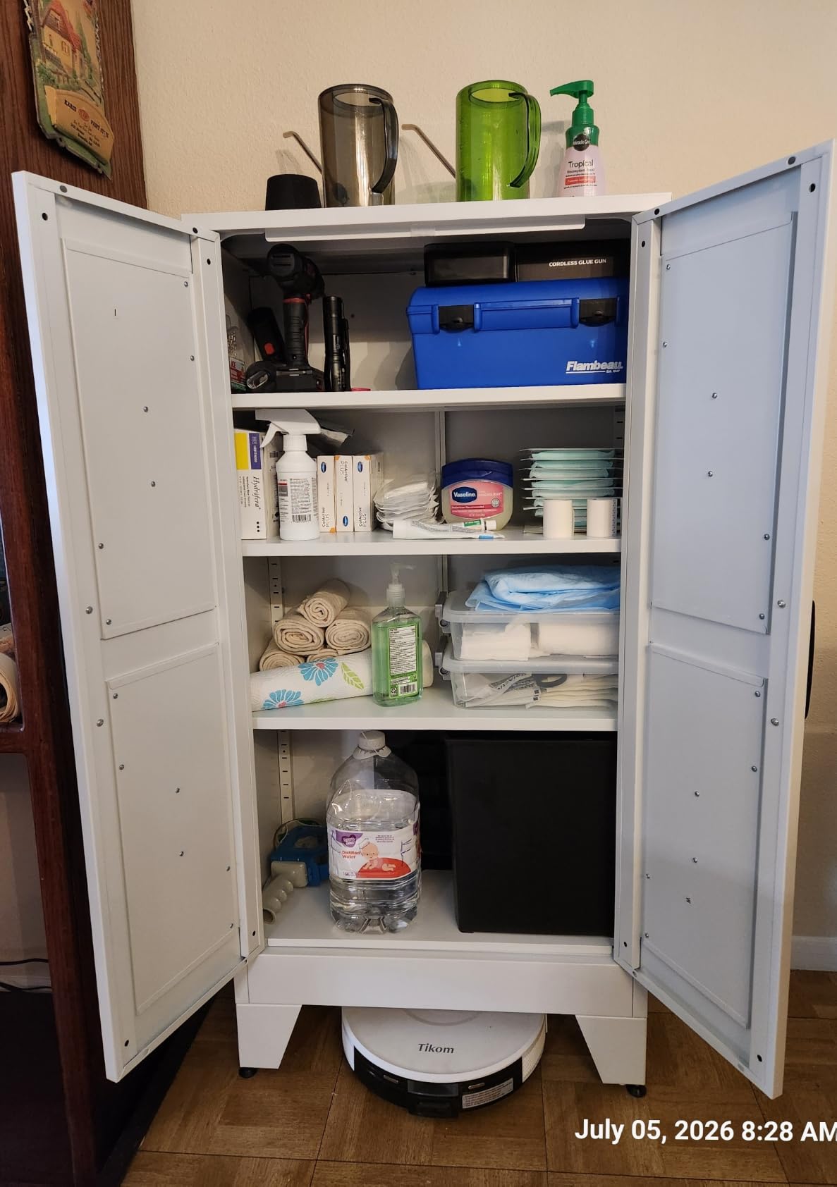 White Kitchen Pantry Storage Cabinets Food Storage Kitchen Cupboard 61