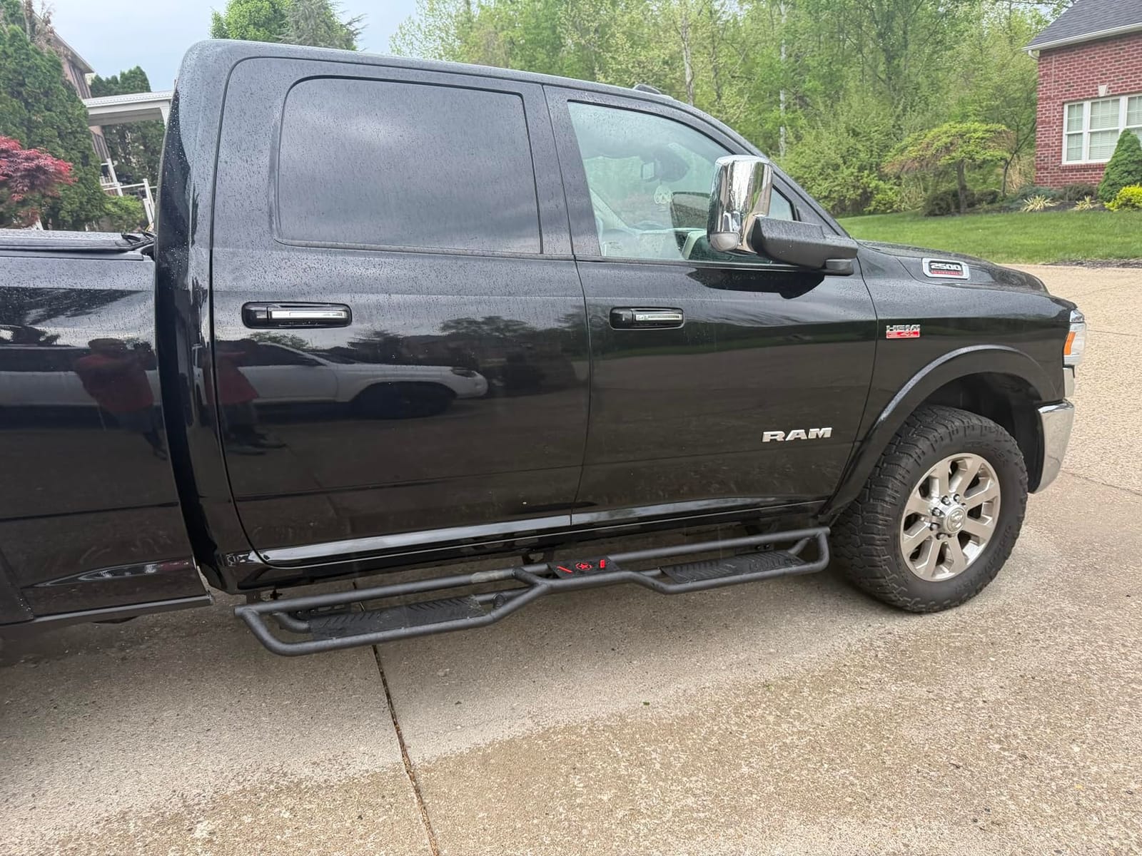 Running Boards for 2019-2026 Chevy Silverado & GMC Sierra Side Steps | Crew Cab, 2-Stair, bolt-on; fits 2019-2026 Silverado Sierra 1500, 20-26 2500 3500 HD Crew Cab; not for 2019 1500 LD/Limited customer photo 2