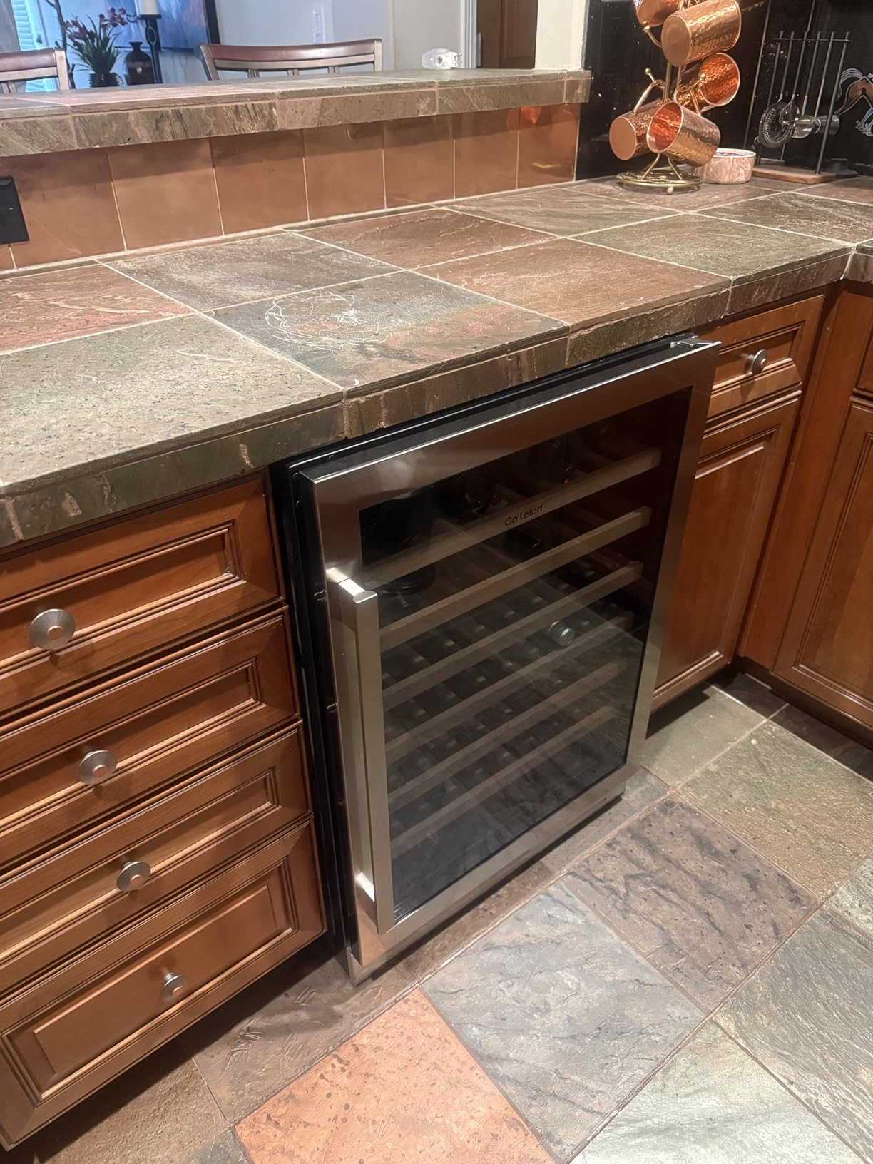 Ca'Lefort 24 Inch Wine Fridge, 61-Bottle Wine Cooler Refrigerator customer photo 1