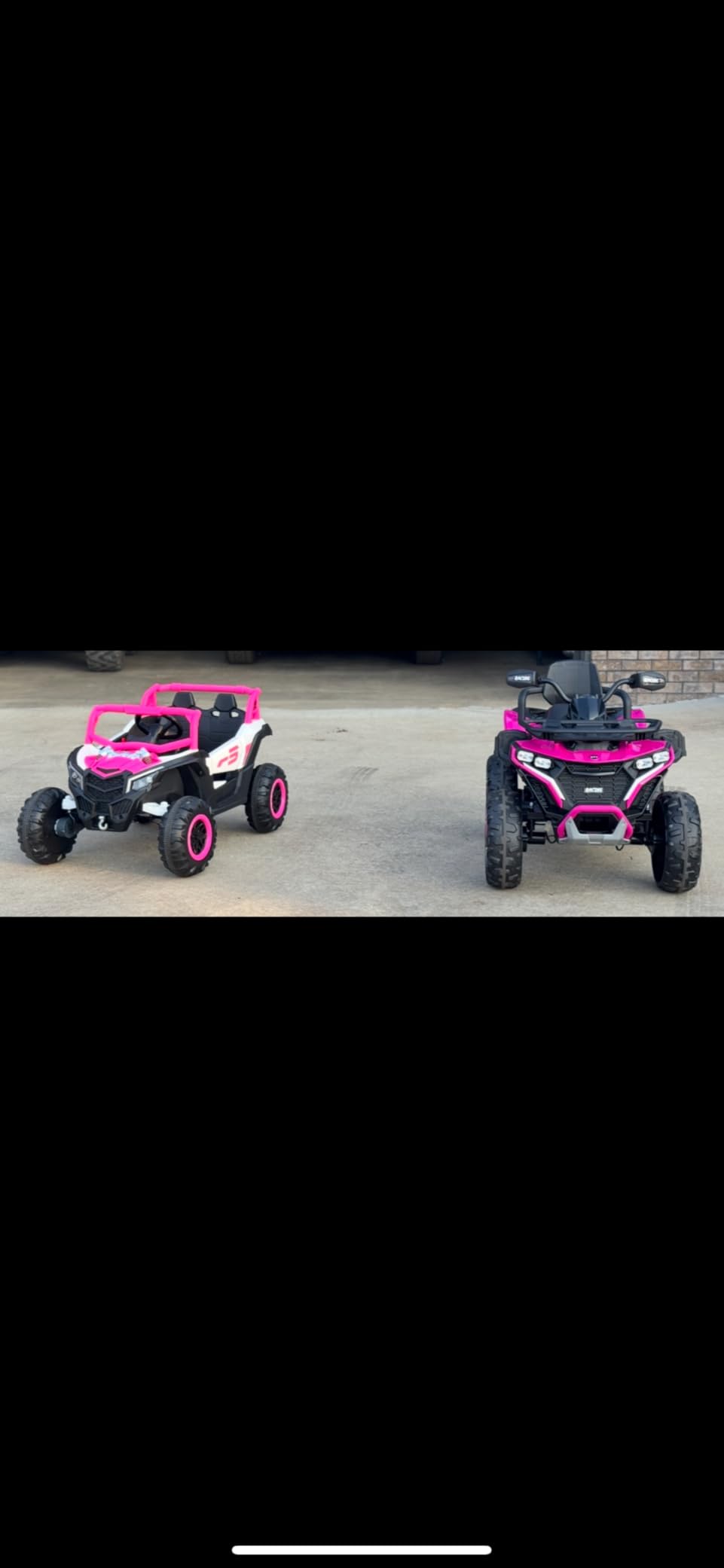 24V Ride On Car for Kids w/Remote Control, JOYRACER Battery Powered Off-Road UTV, 4x150W Motors,4 Shock Absorbers, 4.5 Mph Max Speed, Bluetooth, MP3, Lights, Electric Car for Big Kids customer photo 2