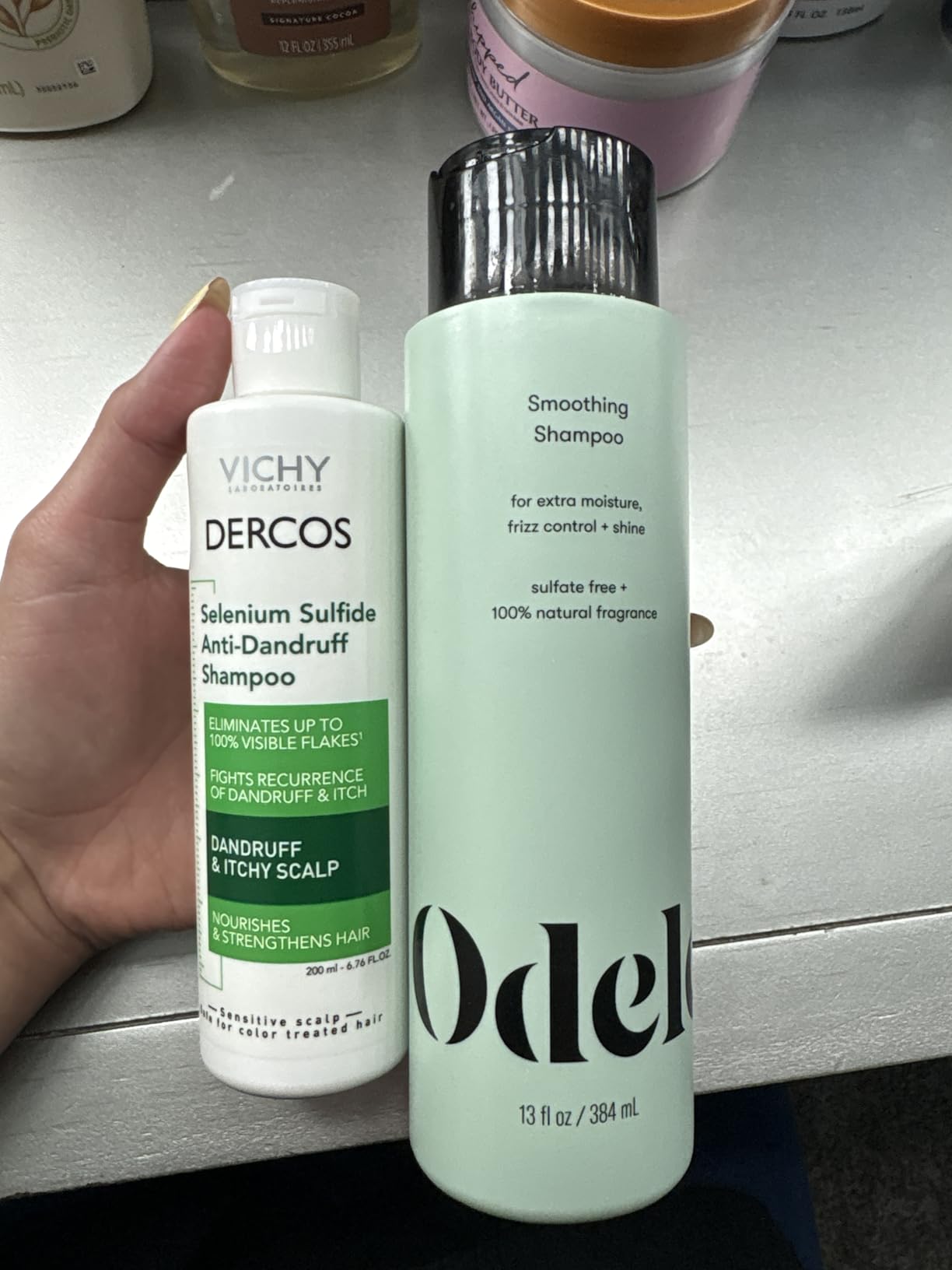 VICHY Dercos Dandruff Shampoo, Antifungal Itchy Scalp Treatment customer photo 1