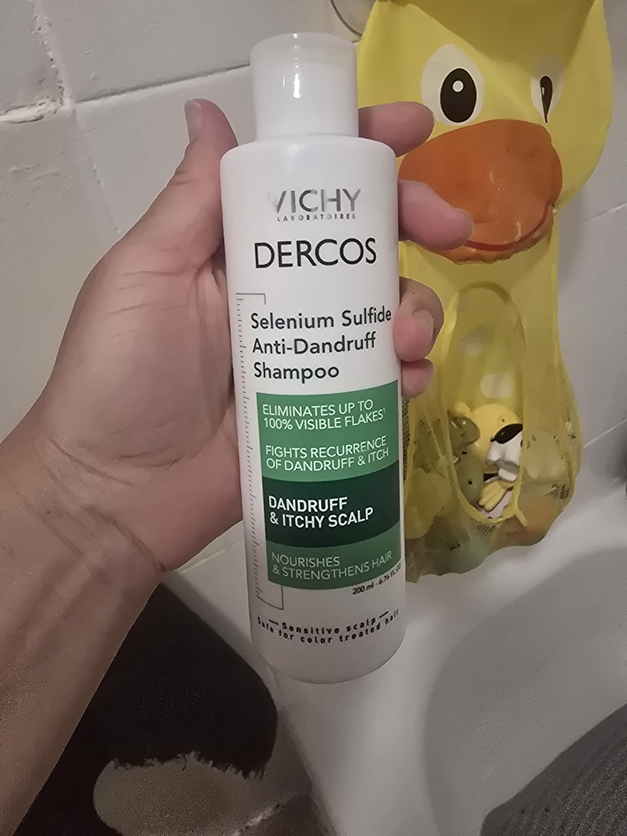 VICHY Dercos Dandruff Shampoo, Antifungal Itchy Scalp Treatment customer photo 2