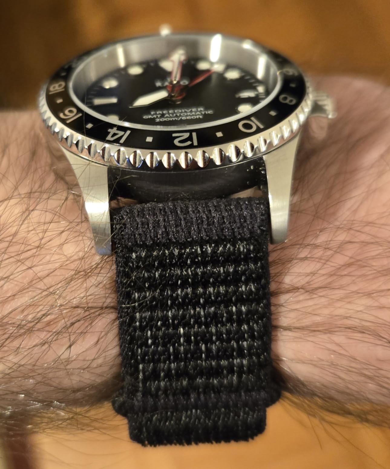 RATIO FreeDiver Dive Watch Sapphire Crystal GMT Rotating Bezel Automatic Diver Watch 200M Water Resistant Diving Watch for Men customer photo 1