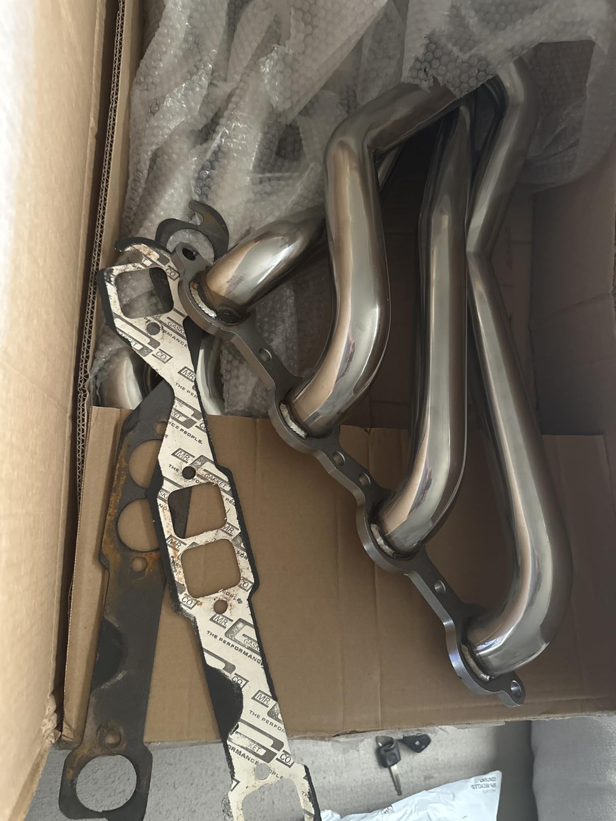 Long Tube Headers for LS Swaps. Fit 60-87 Chevy & GMC Trucks C10 C20 C30 2wd. Also fits 88 and up 2wd Square Body (Does not fit OBS Body Style) customer photo 1