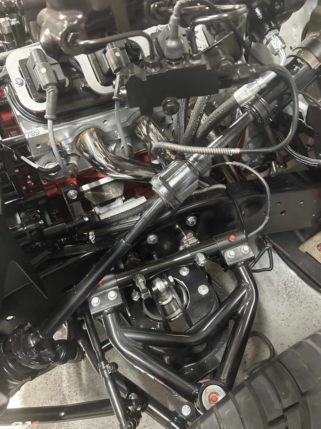 Long Tube Headers for LS Swaps. Fit 60-87 Chevy & GMC Trucks C10 C20 C30 2wd. Also fits 88 and up 2wd Square Body (Does not fit OBS Body Style) customer photo 2