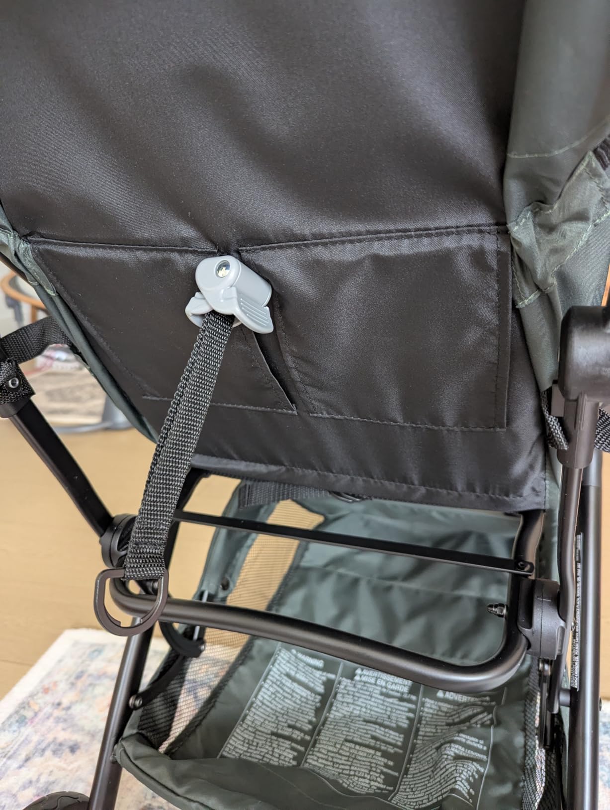 Ingenuity 3Dquickclose CS+ Compact Fold Stroller – Lightweight Stroller with Oversized Canopy, Extra-Large Storage and Compact Fold, Forest customer photo 2