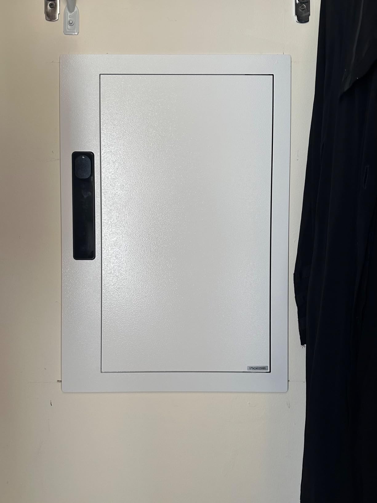 Grimtron Quick Access Electronic Wall Safe with Removable Shelves & Hooks customer photo 1