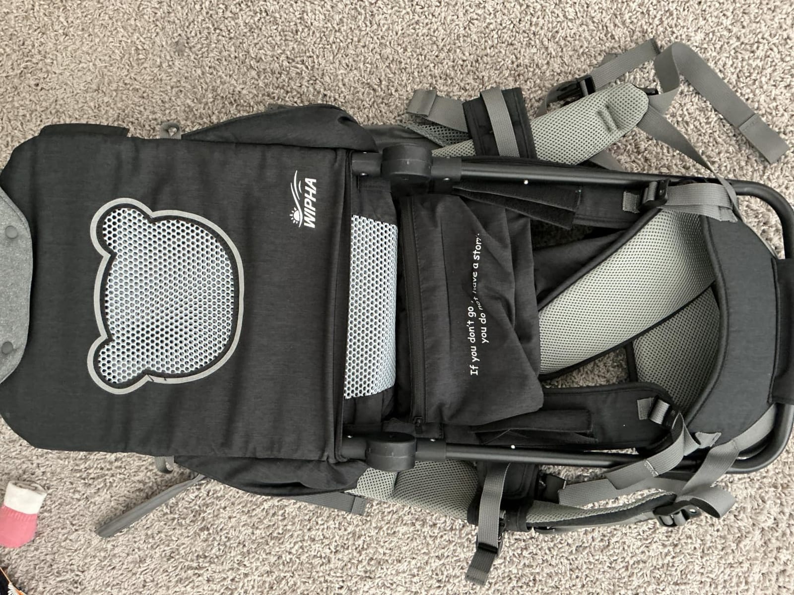 WIPHA Toddler Hiking Backpack Carrier, Lightweight Child Carrier Sunshade customer photo 1