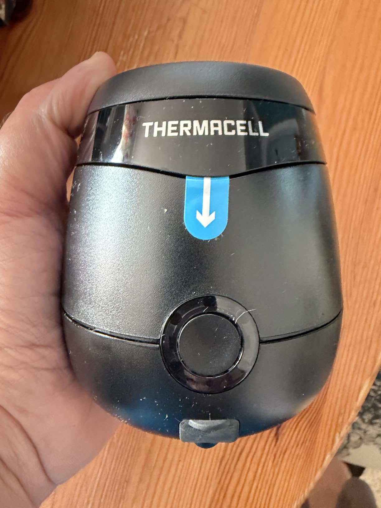 Thermacell E-ZoneGuard Patio Max Mosquito Repellent 12Hr Bat + Chrging Dock customer photo 2
