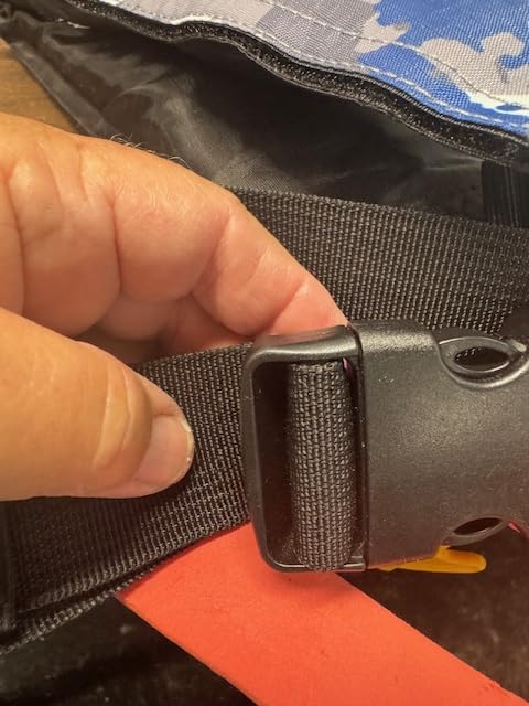 Owntop Manual Inflatable Belt Pack, Adults Swim Jacket with Blowpipe & Whistle, 24g CO2 Cylinder Included, Low Profile for Kayaking, Fishing, Paddle Sports customer photo 1
